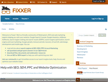 Tablet Screenshot of fixxer.com